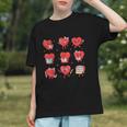 Cute Reading Hearts Valentine Day Book Lover Teacher Student Graphic Youth Cute Reading Hearts Valentine Day Book Lover Teacher Student Graphic Youth