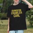 Dungeon Crawler Carl Yellow Text Logo LitRPG Series Book Graphic Youth