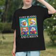 Eagle Love Reading And Eagles Child Book Lover Graphic Youth Eagle Love Reading And Eagles Child Book Lover Graphic Youth