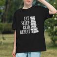 Eat Sleep Read Repeat Reading Book Librarian Men Women Kids Graphic Youth