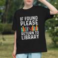 If Found Please Return To Library Book Lover Graphic Youth
