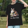 Girls Books I Do What I Want Calico Cat Lover Graphic Youth Girls Books I Do What I Want Calico Cat Lover Graphic Youth