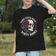 Good Girls Read Dirty Books Smut Reader Dark Romance Skull Graphic Youth