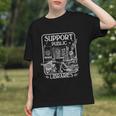 Groovy Support Your Local Library Book Reader Lover Bookworm Graphic Youth