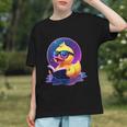 Humor Rubber Duck Reading Book Graphic Youth