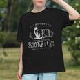 Introverted Willing To Discuss Cats And Books Graphic Youth