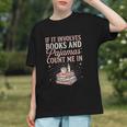 If It Involves Books & Pajamas Count Me In Cute Pajama Night Graphic Youth