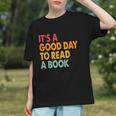 It's A Good Day To Read A Book Retro Vintage Teacher Graphic Youth