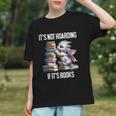 It's Not Hoarding If It's Books ShirtDragon Reading Book Graphic Youth It's Not Hoarding If It's Books ShirtDragon Reading Book Graphic Youth