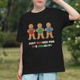 Just Booked For The Holidays Gingerbread Graphic Youth Just Booked For The Holidays Gingerbread Graphic Youth