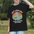 Just A Boy Who Loves Dragons And Books Kids Toddler Baby 5T Graphic Youth Just A Boy Who Loves Dragons And Books Kids Toddler Baby 5T Graphic Youth