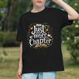 Just One More Chapter Bookish Book Reading Lover Heart Graphic Youth