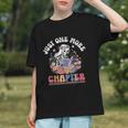 Just One More Chapter Skeleton Reading Book Bookworm Reader Graphic Youth