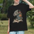 Leopard Book Flower Graphic Youth Leopard Book Flower Graphic Youth