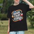 Library Book Fair Vibe Groovy Retro School Reading Nostalgic Graphic Youth Library Book Fair Vibe Groovy Retro School Reading Nostalgic Graphic Youth