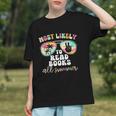 Most Likely To Read Books All Summer Teacher Student Graphic Youth