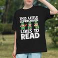 This Little Leprechaun Likes To Read St Patrick's Day Book Graphic Youth