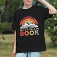 Take A Look It's In A Book Reading Book Vintage Rainbow Graphic Youth