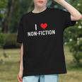 I Love Non Fiction Heart Books Reading Writing Writer Read Graphic Youth
