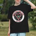 North Pole Book Club Shirt Candy Cane Christmas Graphic Youth
