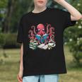 Octopus Reading Book Coffee Lover Bookaholic Bookworm Reader Graphic Youth