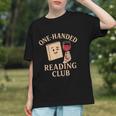One-Handed Reading Club Smutty Book Lover Graphic Youth One-Handed Reading Club Smutty Book Lover Graphic Youth