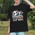Panda Napping On Books Life’s Too Short To Skip Naps Graphic Youth