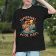 Paperbacks And Pool Days Flamingo Reading Summer Vibes Books Graphic Youth
