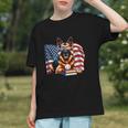 Patriotic German Shepherd Dog Books Baseball American Flag Graphic Youth Patriotic German Shepherd Dog Books Baseball American Flag Graphic Youth