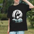 Penguin Reading A Book Vintage Graphic Bookworm Lover Graphic Youth
