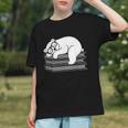 Polar Bear Reading Book Pajama Sleep Graphic Youth
