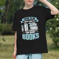 There Is No Such Thing As Too Many Books Shirt Bookish Graphic Youth