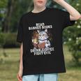 Read Banned Books Drink Coffee Fight Evil Cat Graphic Youth Read Banned Books Drink Coffee Fight Evil Cat Graphic Youth