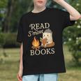 Read S'More Books Campfire Reading Book Lovers Camper Graphic Youth