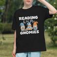 Reading With My Gnomies Gnomes Books Lover Bookworm Graphic Youth Reading With My Gnomies Gnomes Books Lover Bookworm Graphic Youth