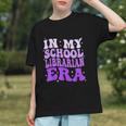 In My School Librarian Era Groovy Back To School Book Lover Graphic Youth In My School Librarian Era Groovy Back To School Book Lover Graphic Youth