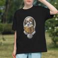 Shih Tzu Book How To Train Your Human Funny Dog Motif Graphic Youth