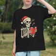 Skeleton Reading Book Christmas Teacher Librarian Book Lover Graphic Youth Skeleton Reading Book Christmas Teacher Librarian Book Lover Graphic Youth