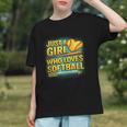 Softball Just A Girl Comic Book Style Graphic For Teens Graphic Youth