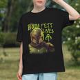 Star Wars The Book Of Boba Fett Neon Boba Fett Lives Poster Graphic Youth