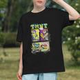 Teenage Mutant Ninja Turtles Retro Neon Comic Book Panels Graphic Youth
