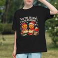 ’Tis The Season To Be Reading Book Lover Graphic Youth