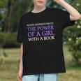 Never Underestimate Girl With A Book Women Inspiration Quote Graphic Youth Never Underestimate Girl With A Book Women Inspiration Quote Graphic Youth