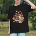 Vintage Books Tea Lovers Fall Autumn Leaves And Pumpkins Graphic Youth Vintage Books Tea Lovers Fall Autumn Leaves And Pumpkins Graphic Youth