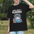 Wild About Reading Book Lover Hippo Graphic Youth