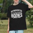 Women's Introverted But Willing To Discuss Books Graphic Youth