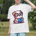 Adorable Book Lover Bulldog With Reading Glasses Cute Raglan Baseball Tee Graphic Youth Adorable Book Lover Bulldog With Reading Glasses Cute Raglan Baseball Tee Graphic Youth