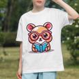 Adorable Book Lover Quokka With Reading Glasses Cute Graphic Youth Adorable Book Lover Quokka With Reading Glasses Cute Graphic Youth