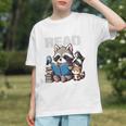 Animals Raccoon Reading Book Librarian Across America Kids Graphic Youth
