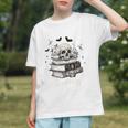 Boo Skeleton Skull Books Halloween Women School Teacher Kid Premium Graphic Youth Boo Skeleton Skull Books Halloween Women School Teacher Kid Premium Graphic Youth